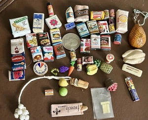 50+ comestibles en miniatura para casa de muñecas 1:12 - Imagen 1 de 7