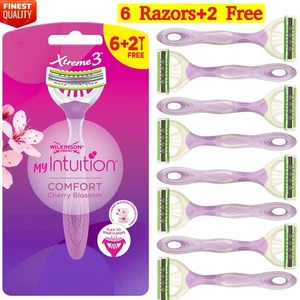 Intuition Comfort Xtreme für Frauen flexible Klingen 6er Pack Rasierer +2 gratis Versand - Bild 1 von 1