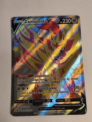 Zamazenta V (Shiny) SWSH293 SWSH: Sword & Shield Promo Cards Holo - Image 1 of 4