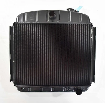 1955 1956 Chevrolet V8 Copper Brass Radiator Grille Side Mount U.S Made - Image 1 of 4