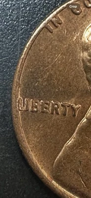 1968-Lincoln Penny DDO-004/Tilted Collar Error A-521 - Image 1 of 4