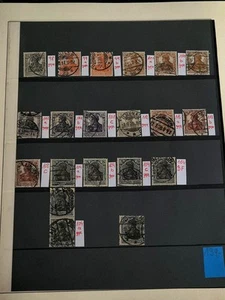 Schöne DR Inflasammlung von 1916-1923 in Gestempelt und vieles schon Geprüft. - Bild 1 von 21