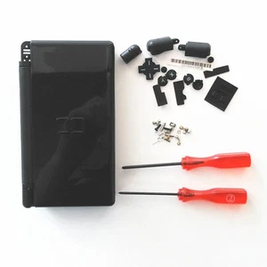 New Black Full Housing Shell Replacement Case For Nintendo DS Lite NDSL - Picture 1 of 6