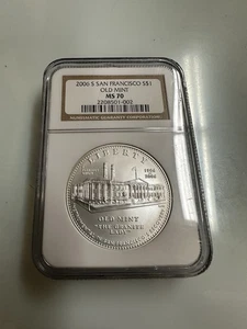 2006 - S $1 San Francisco Old Mint NGC MS70 - Picture 1 of 2