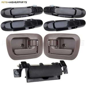 For 1998-2003 Toyota Sienna 4 Exterior + 2 Brown Interior + Tailgate Door Handle - Picture 1 of 8