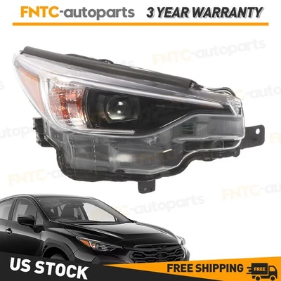 For 2024-2025 Subaru Impreza Crosstrek RH Passenger Headlight Assembly with-AFS Foto 1 de 4