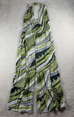 Mono Faltante Polinesia Mujer Mediano Halter Pierna Ancha Maxi Nuevo Con Etiquetas Nuevo Con Etiquetas Foto 1 de 4