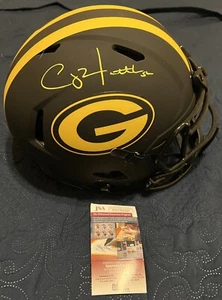 Clay Matthews signierter Green Bay Packers Speed Authentic Eclipse NFL Helm - Bild 1 von 6