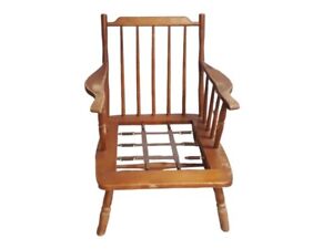Conant Ball furniture lounge chair vintage solid wood