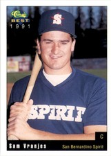 1991 San Bernardino Spirit Classic/Best #28 Sam Vranjes Checklist