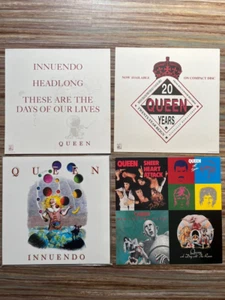 SELTENES 4ER SET QUEEN RECORD PROMO FLATS INNEUNDO 20 JAHRE NEWS OF THE WORLD ROCK - Bild 1 von 3