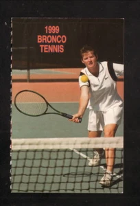 Boise State Broncos 1999 Tenis Hogar Bolsillo Calendario Big West - Imagen 1 de 1