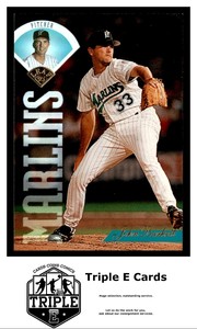 1995 Leaf #357 John Burkett Florida Marlins ~A4R