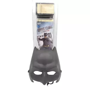 Rubie's Justice League Batman Child Costume Utility Belt & Molded Half Mask - Picture 1 of 15