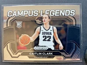 2024 Panini Prizm Draft Picks Campus Legends #5 Caitlin Clark RC Rookie Card - Picture 1 of 2
