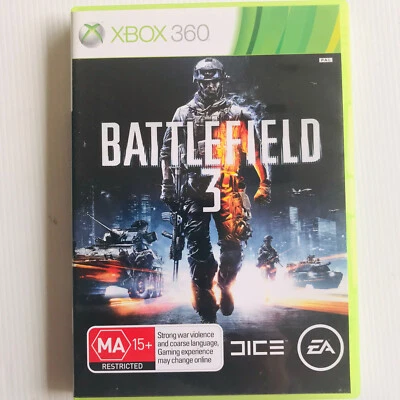 Battlefield 3 Microsoft Xbox 360 Game 2 Disc Set PAL EA Games Fast Postage - Image 1 of 3