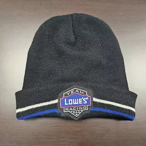Lowes Jimmie Johnson Beenie Mütze schwarz #48 Racing NASCAR EINHEITSGRÖSSE Cap - Bild 1 von 5