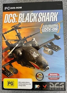 DCS: BLACK SHARK PC DVD Rom Box Helicopter Combat Simulator Complete w Manual D1 - Picture 1 of 16