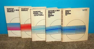 5 Signetics Data Manuals Analog Logic-TTL Bipolar MOS Memory 1977-1980 - Picture 1 of 6