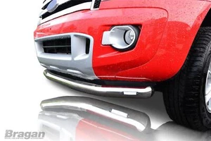 Barra de alerón + LED delgados para Ford Ranger 2012-2016 accesorios de acero inoxidable 4x4 - Imagen 1 de 12