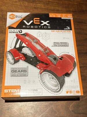 New In Box Hexbug Vex Robotics Gear Racer Pull Back And Release To Launch - Image 1 of 4