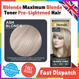 Bblonde Maximum Blonde Toner - Non-Permanent Hair Toner for Pre-Lightened Hair - Picture 1 of 8