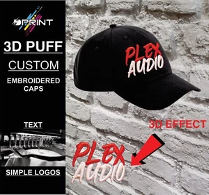 Gorra de béisbol 3D Puff, gorra bordada 3D Puff bordada personalizada adulto unisex - Imagen 1 de 12