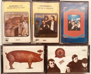 Hombres G - Five Rare Original Cassettes Tape Colombia VG+ 5 Pcs - Picture 1 of 14