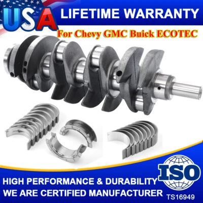 Crankshaft & Main Rod Bearings 12578164 STD Size For Chevy GMC Buick ECOTEC 2.4L - Image 1 of 4