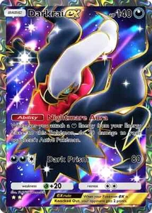 DARKRAI EX HOLO FULL ART POKEMON TCG POCKET READ DESCRIPTION - Picture 1 of 3
