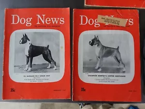 Lot 14 Vintage "Dog News" Magazines Breed Paper Eph History Collect Decor Animal - Picture 1 of 4