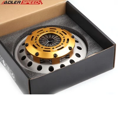 Kit de embrague de doble disco Racing + volante para 03-07 NISSAN 350Z INFINITI G35 VQ35DE Foto 1 de 4