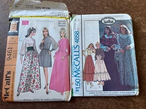 Vintage Sewing Patterns Lot Women Dress Long McCall's - Picture 1 of 1