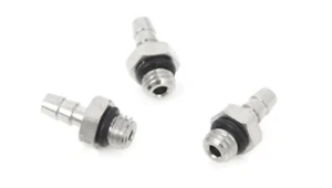 1x Rosca M3 - 2.5mm 3/25" Manguera Barba Cola Rosca Macho Conector Recto Montaje - Imagen 1 de 1