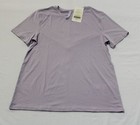 Fabletics Women's Phoenix Lite Short-Sleeve Top LL7 Hazy Iris Size XL NWT