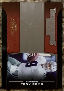 2008 Playoff Prestige Tony Romo Prestigious Pros Red 339-750 - Dallas Cowboys