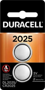 Duracell 2025 3V Lithium Battery long lasting battery 2 Cells in 1 Pack CR2025 - Picture 1 of 3