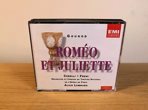 Gounod Romeo Et Juliette Corelli Freni Lombard EMI Classics 2 CD *LIKE NEW* - Picture 1 of 4