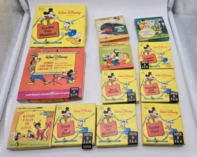 Películas vintage de Disney Super 8 - ¡Solo cajas! Foto 1 de 3