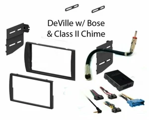 Double Din Aftermarket Car Radio Harness Stereo Dash Kit Cadillac Deville w BOSE - Foto 1 di 1