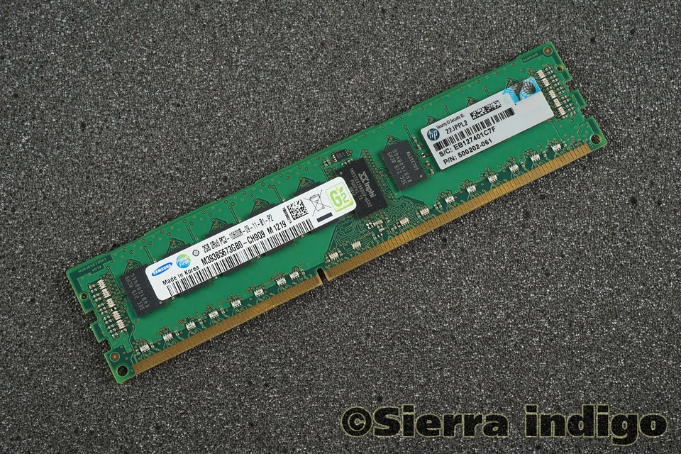 Samsung M393B5673GB0-CH9Q9 PC3-10600R-09-11-B1-D3 2GB Server Memory RAM - Image 1 of 1