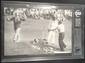 Doug Ford 1957 Masters Augusta National autografiado foto firmada Beckett Bas - Imagen 1 de 2