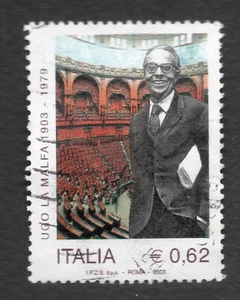 Italia 2003 La malfa politici politics politica politic uomini illustri men - Foto 1 di 1