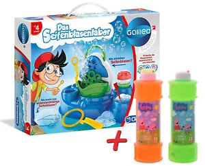 Clementoni Galileo - Das Seifenblasenlabor + Peppa Wutz Seifenblasenflüssisgkeit - Bild 1 von 4