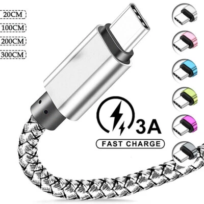 For Type C/iPhone/Android USB C Nylon Dragon Cell Fast Charger Charging Cable - Image 1 of 4