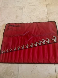 Snap On 14 Piece Standard 4 Way Angle Wrench Set 3/8” - 1 1/4” VS814A - Picture 1 of 5