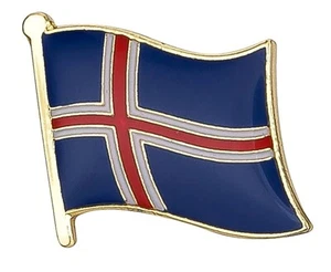 Pin insignia bandera de Islandia - franqueo gratuito - Imagen 1 de 2