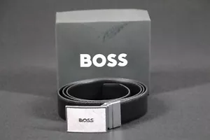 Cinturón reversible HUGO BOSS, Mod. Boss_Icon_Or35_ps, talla única, hecho a mano en Italia - Imagen 1 de 13