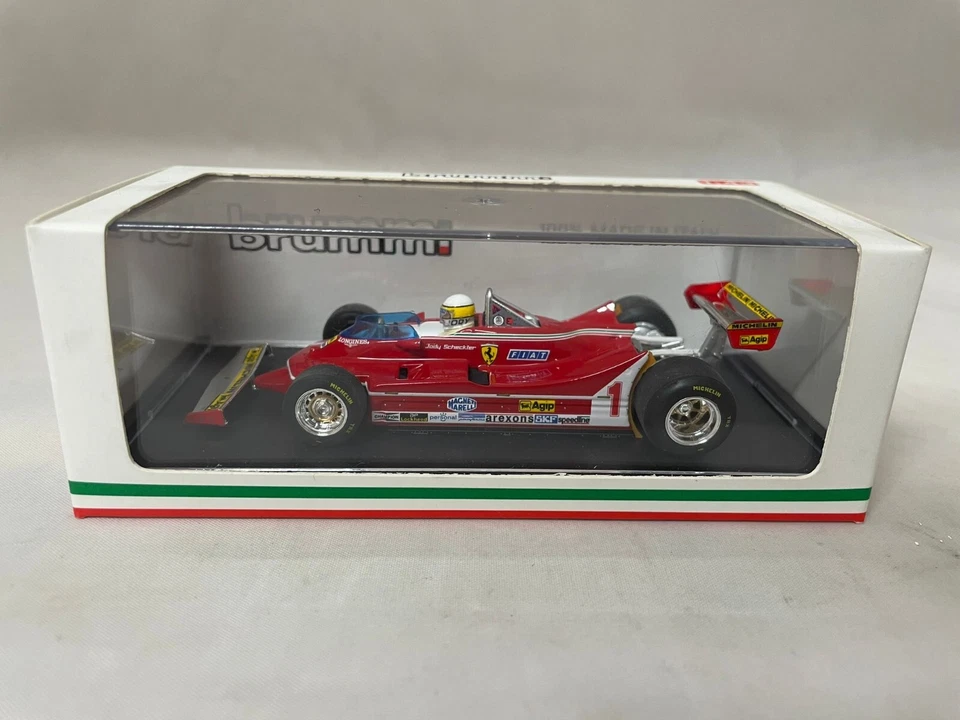 Brumm Bm0574ch Ferrari 312 T5 J.scheckter 1980 N.1 Argentina GP Pilota 1 43