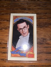 2014 Panini Golden Age Mini Croft's Brown Back Parallel Harold Lloyd Actor
